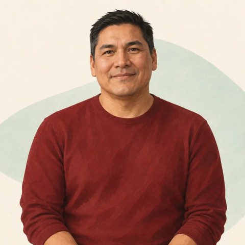 Illustration of fictional sample team member Noah Thomas